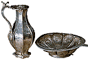 Hand-Washing Vessel: Pitcher and Ladle