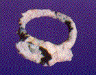 An iron ring with gem