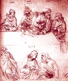 Sketch of Last Supper