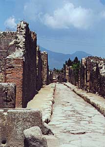 Street in Pompeii