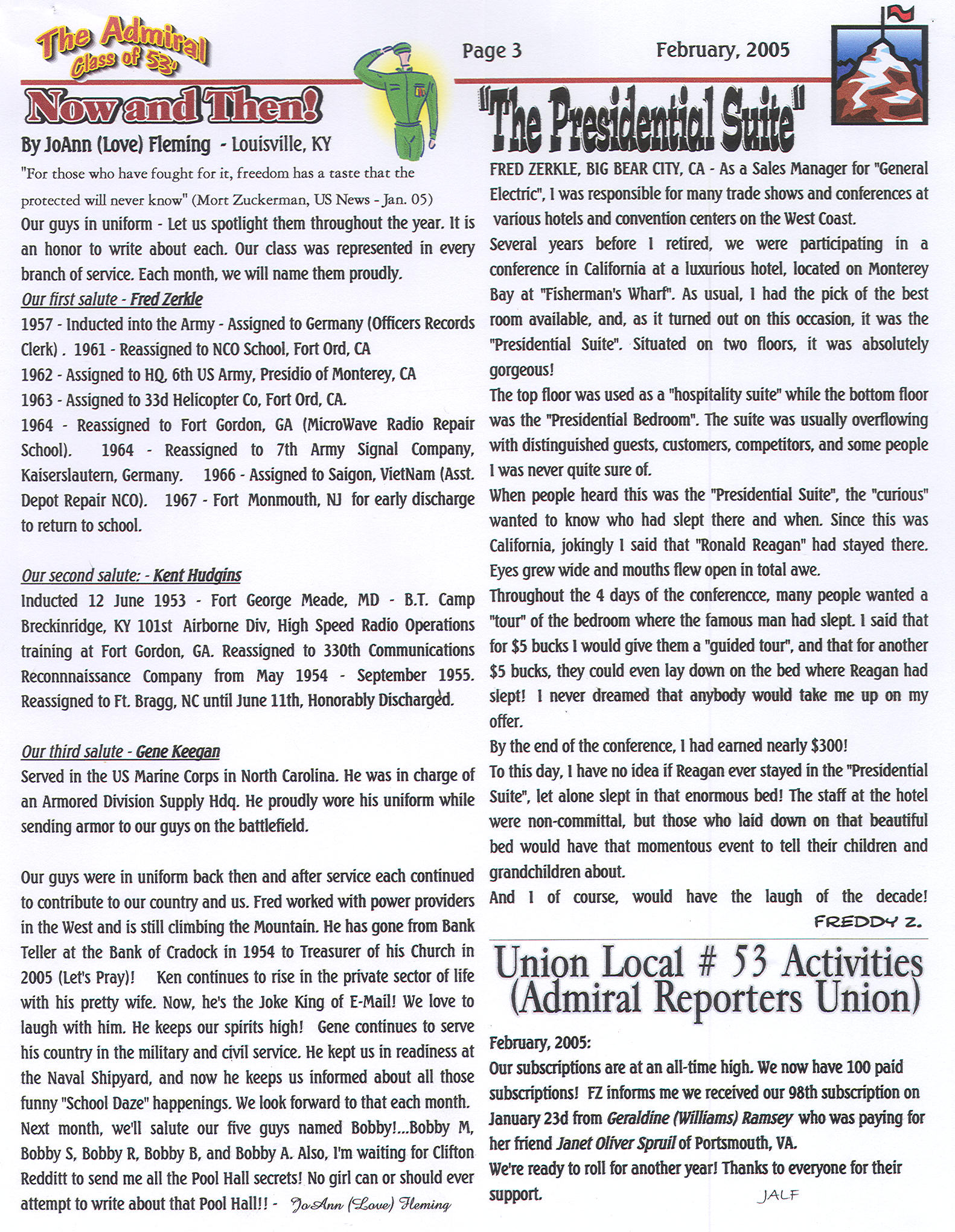 The Admiral - Feb. 2005 - pg. 3
