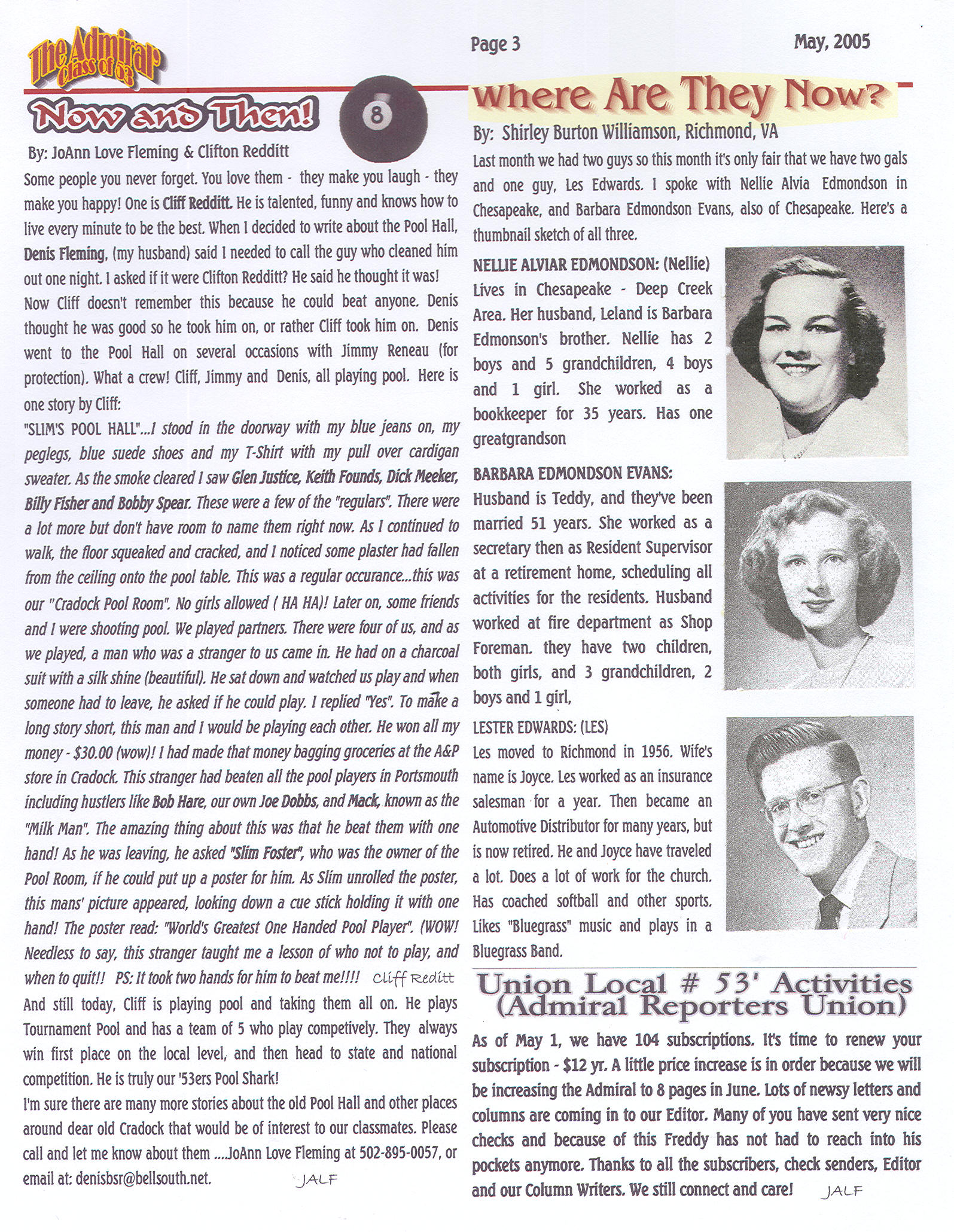 The Admiral - May 2005 - pg. 3