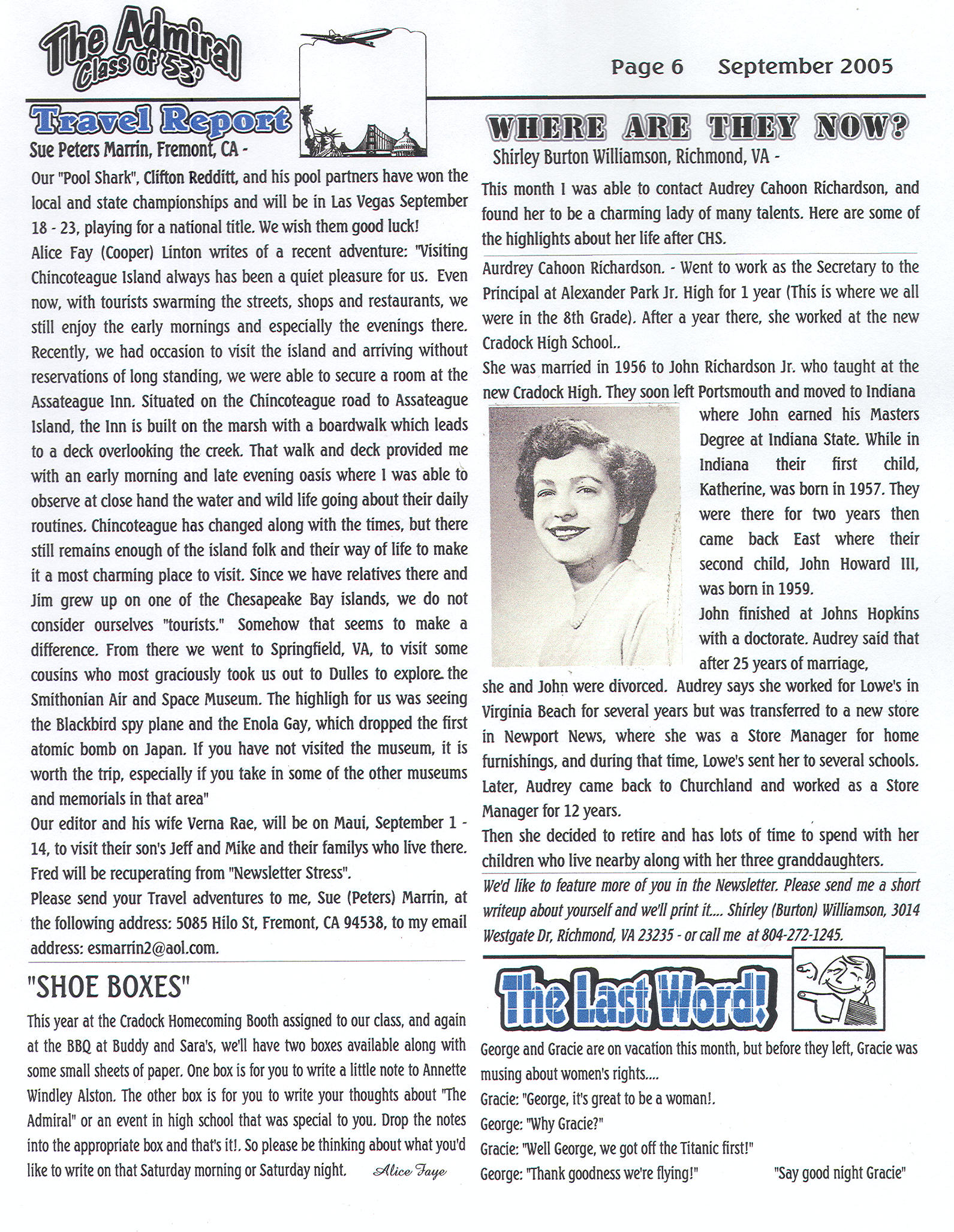 The Admiral - September 2005 - pg. 6