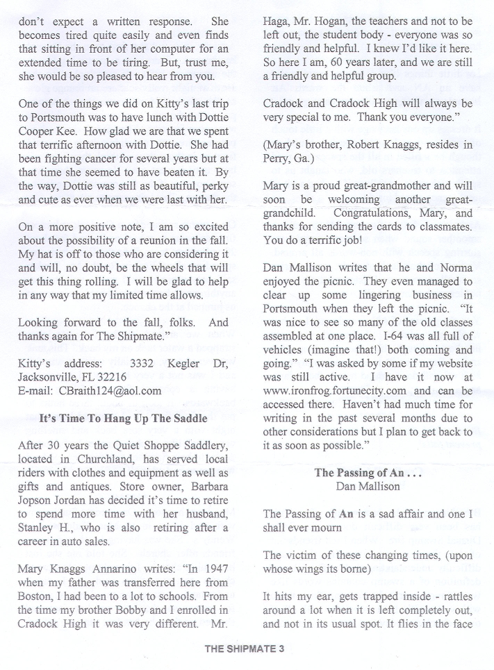 The Shipmate -Sept.2008 - pg. 3